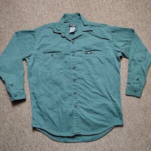 Ralph Lauren Teal Casual Button Down Shirt